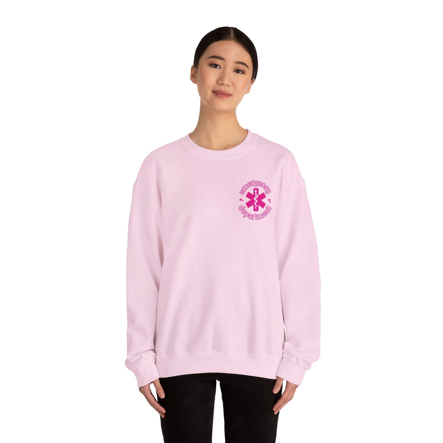 Pink Heartbeat ED Adult Sweatshirt