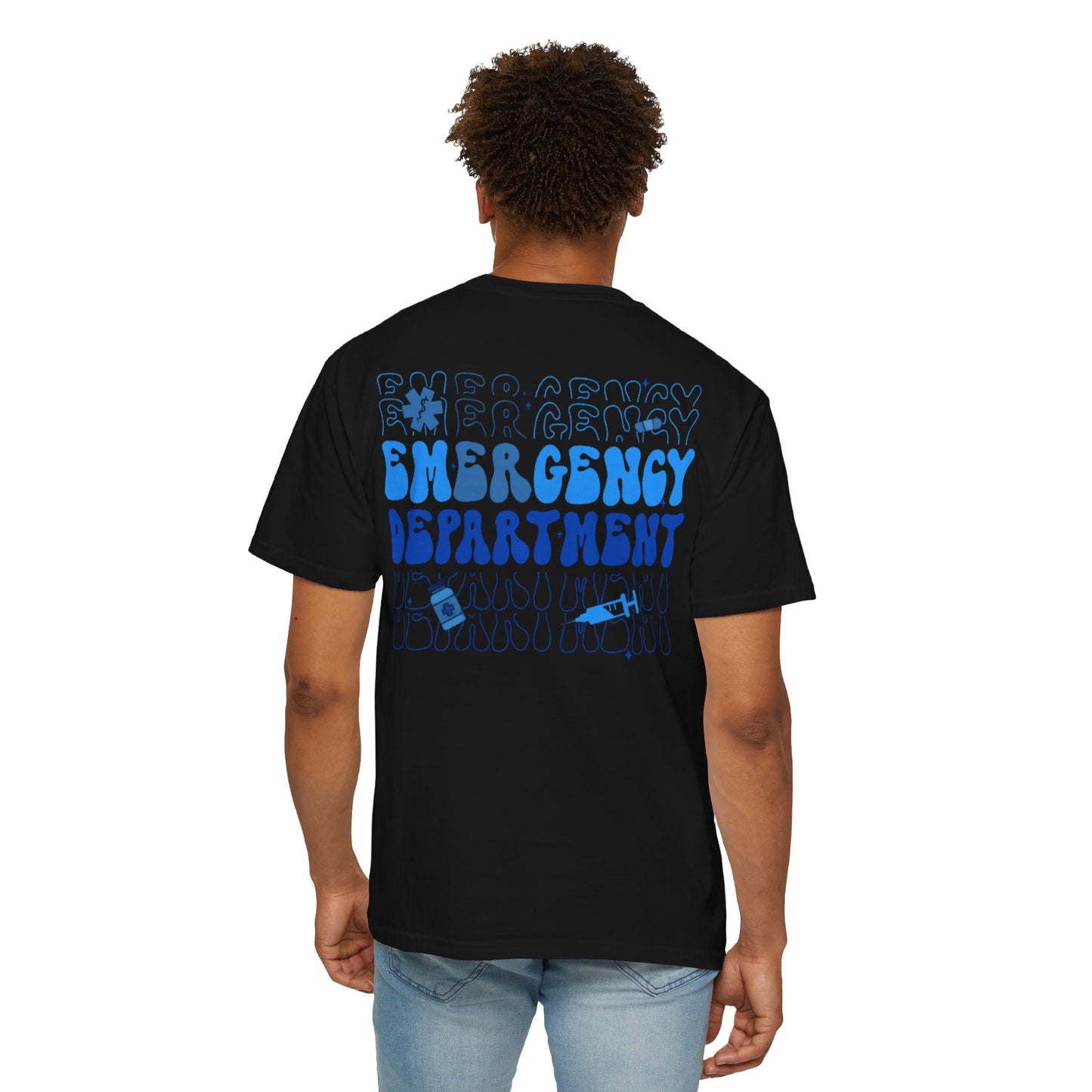 Blue Emergency Department Adult Shirt