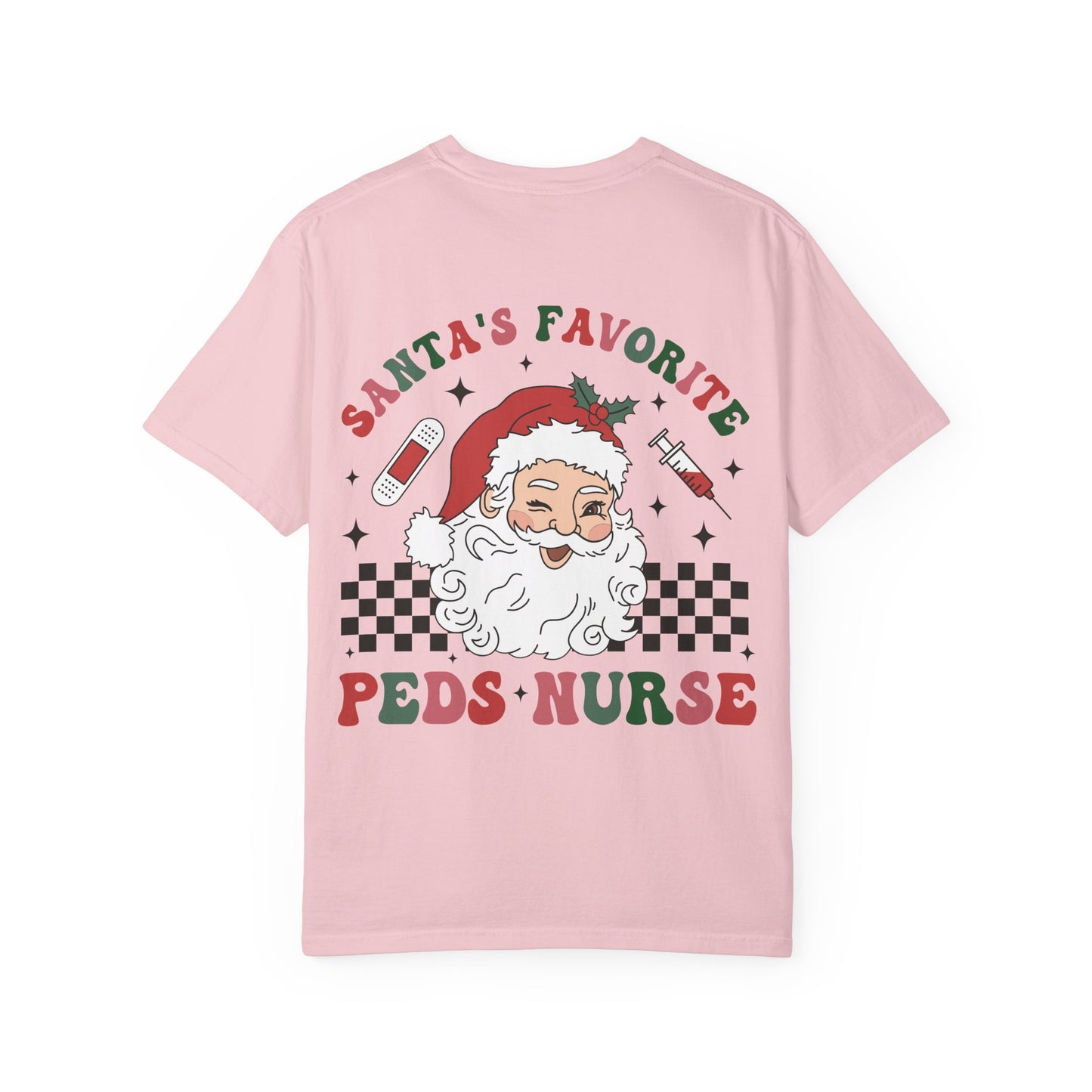 "Santa's Favorite" PEDS Nurse Shirt