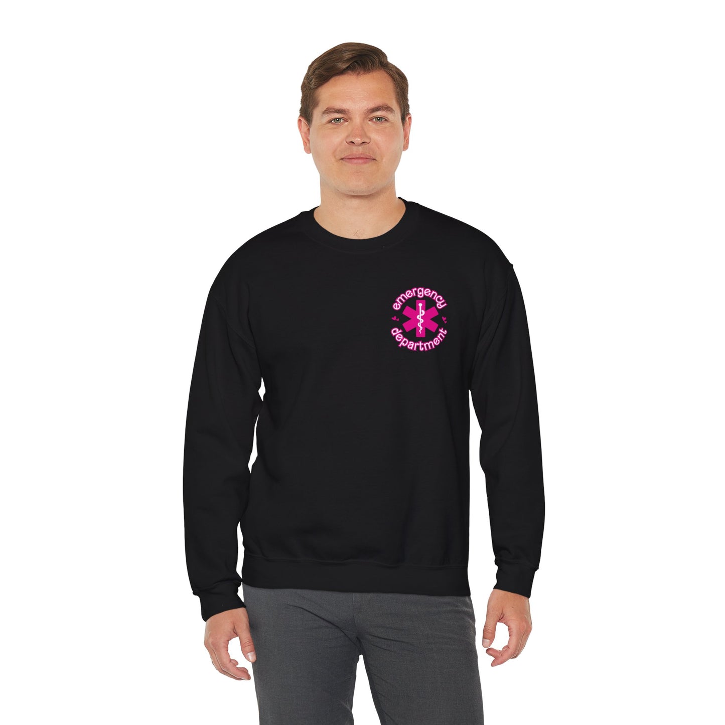 Pink Heartbeat ED Adult Sweatshirt