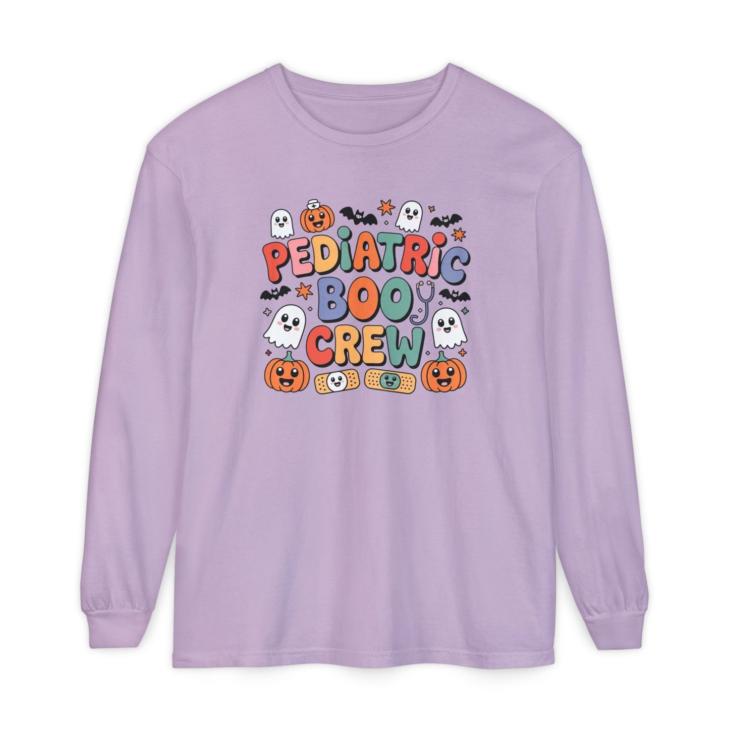Halloween Pediatric Boo Crew Adult Shirt