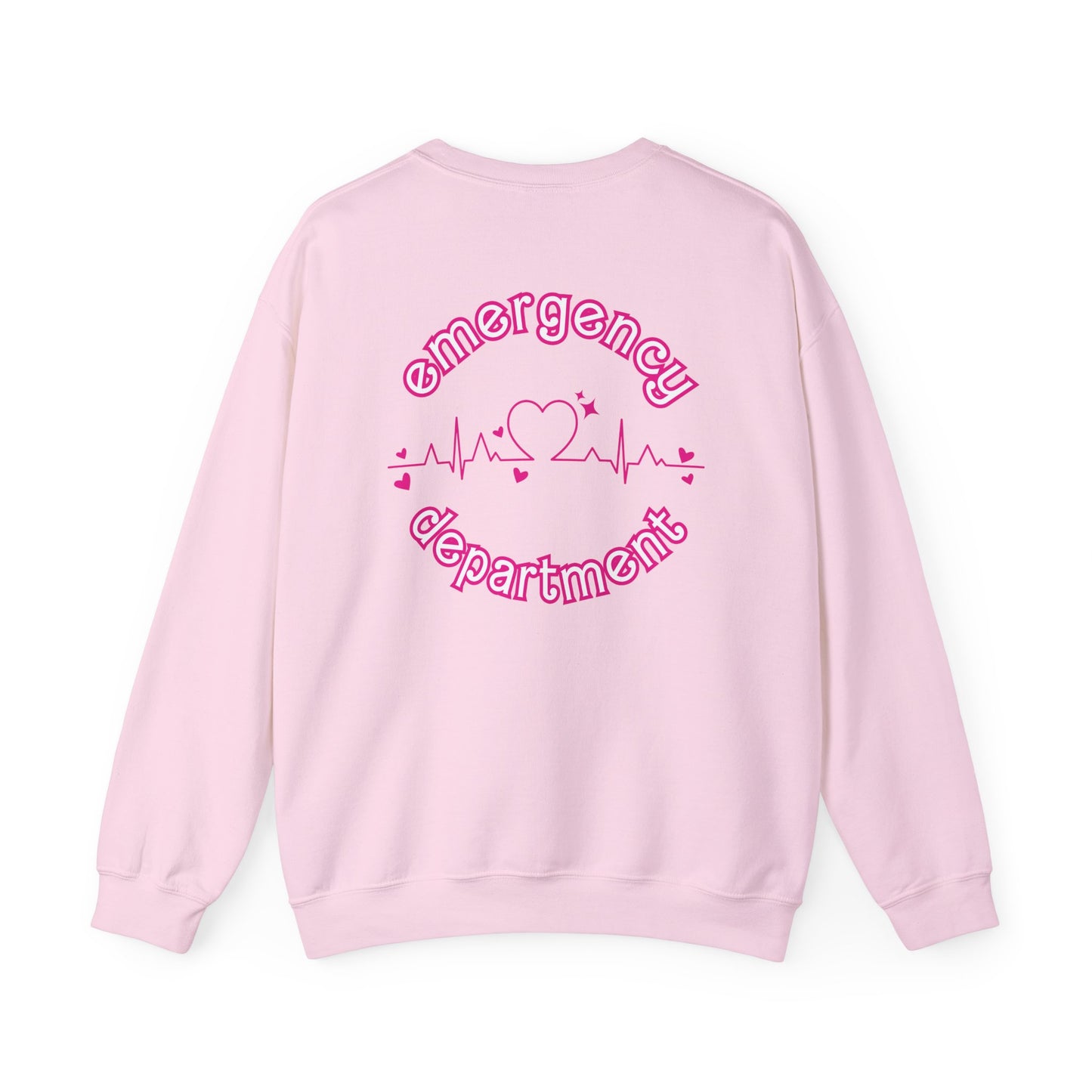 Pink Heartbeat ED Adult Sweatshirt