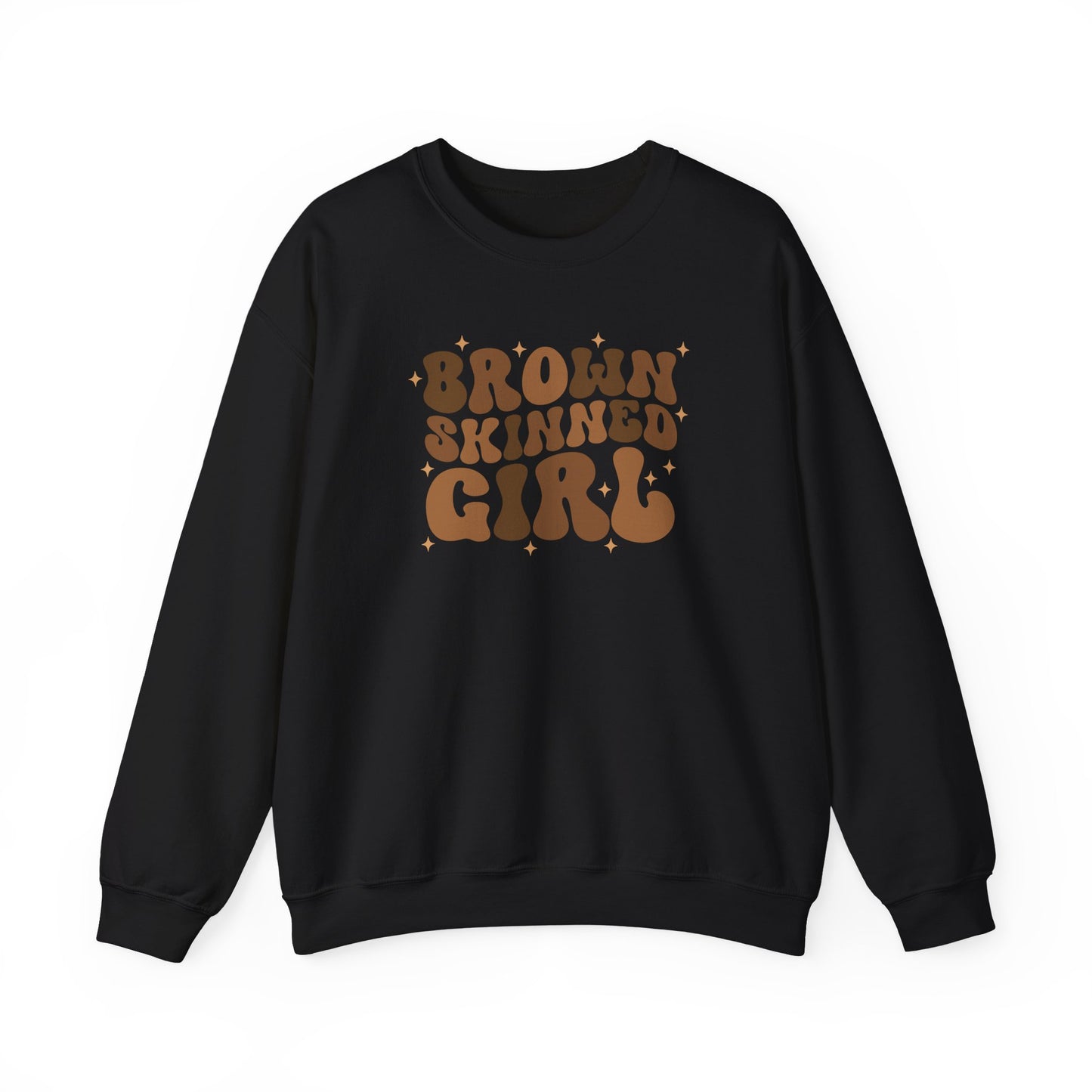 Brown Skinned Girl Adult Sweatshirt