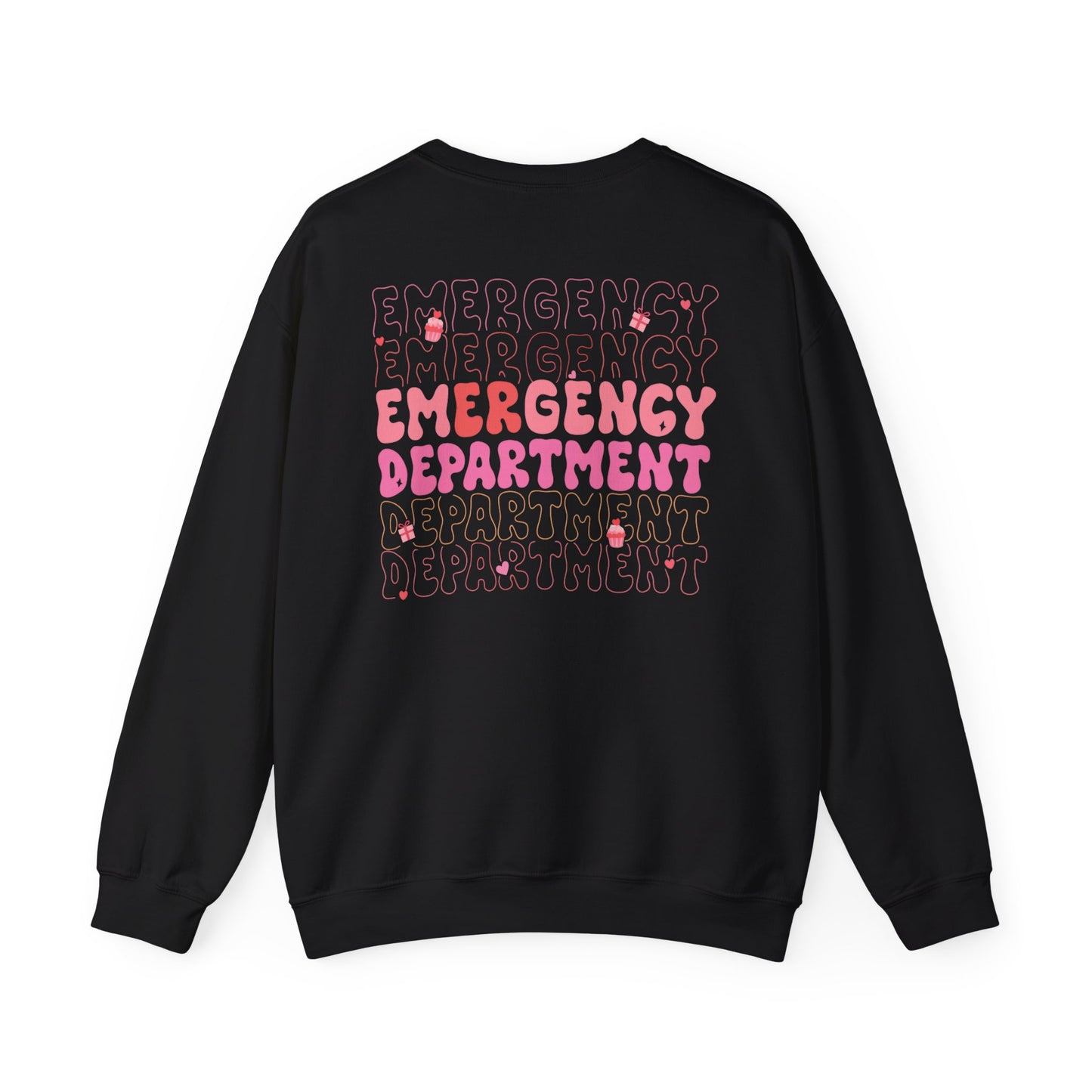 Pink Emergency Department Adult Sweatshirt