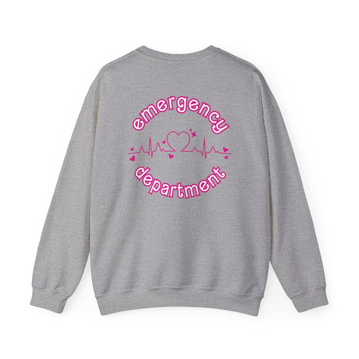 Pink Heartbeat ED Adult Sweatshirt