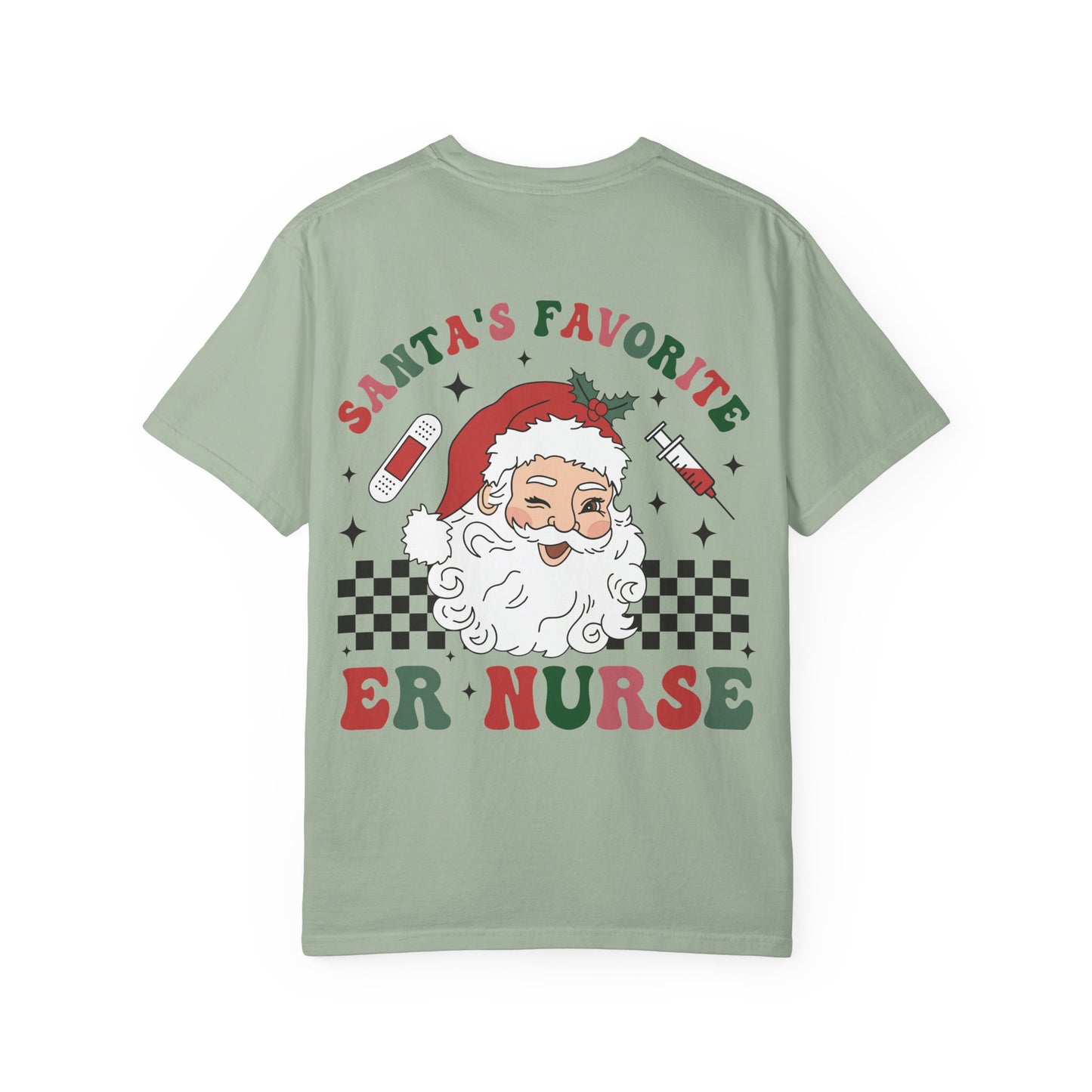 "Santa’s Favorite" ER Nurse Shirt
