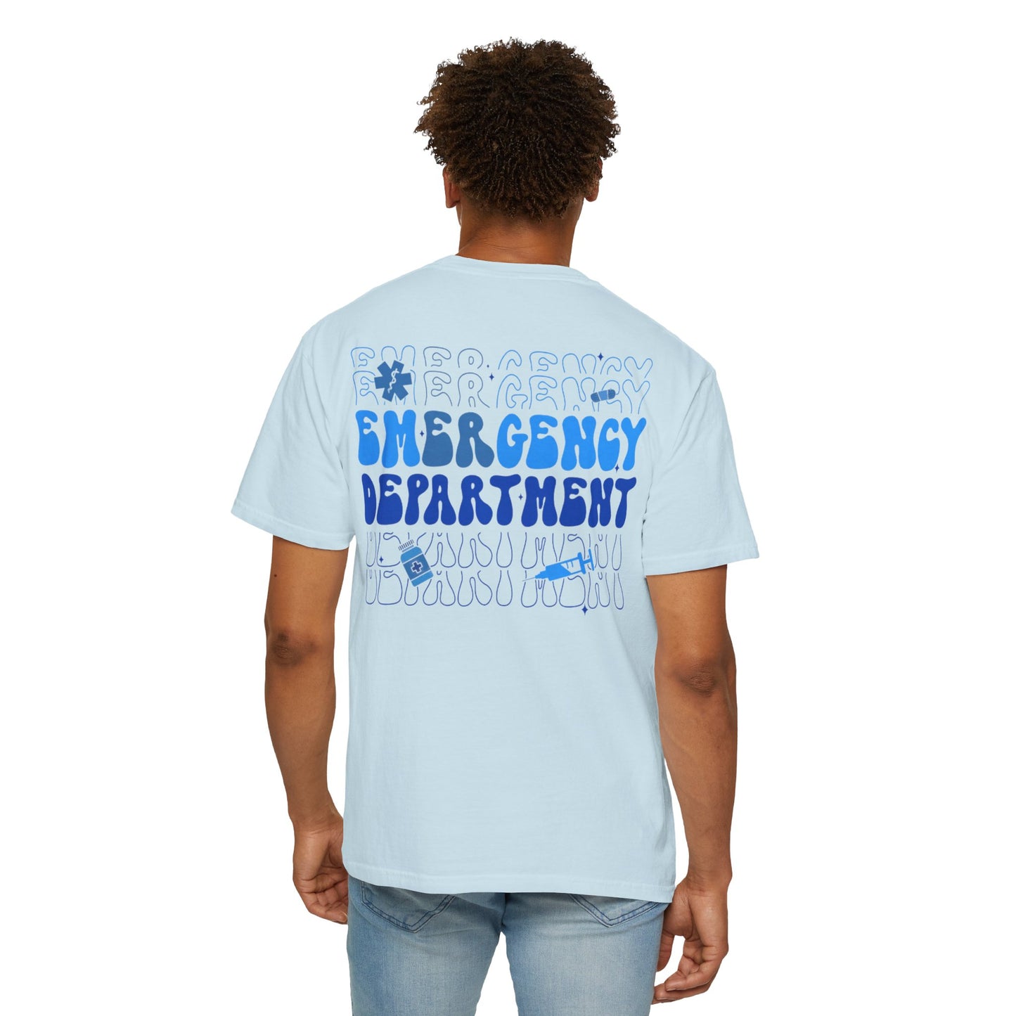 Blue Emergency Department Adult Shirt