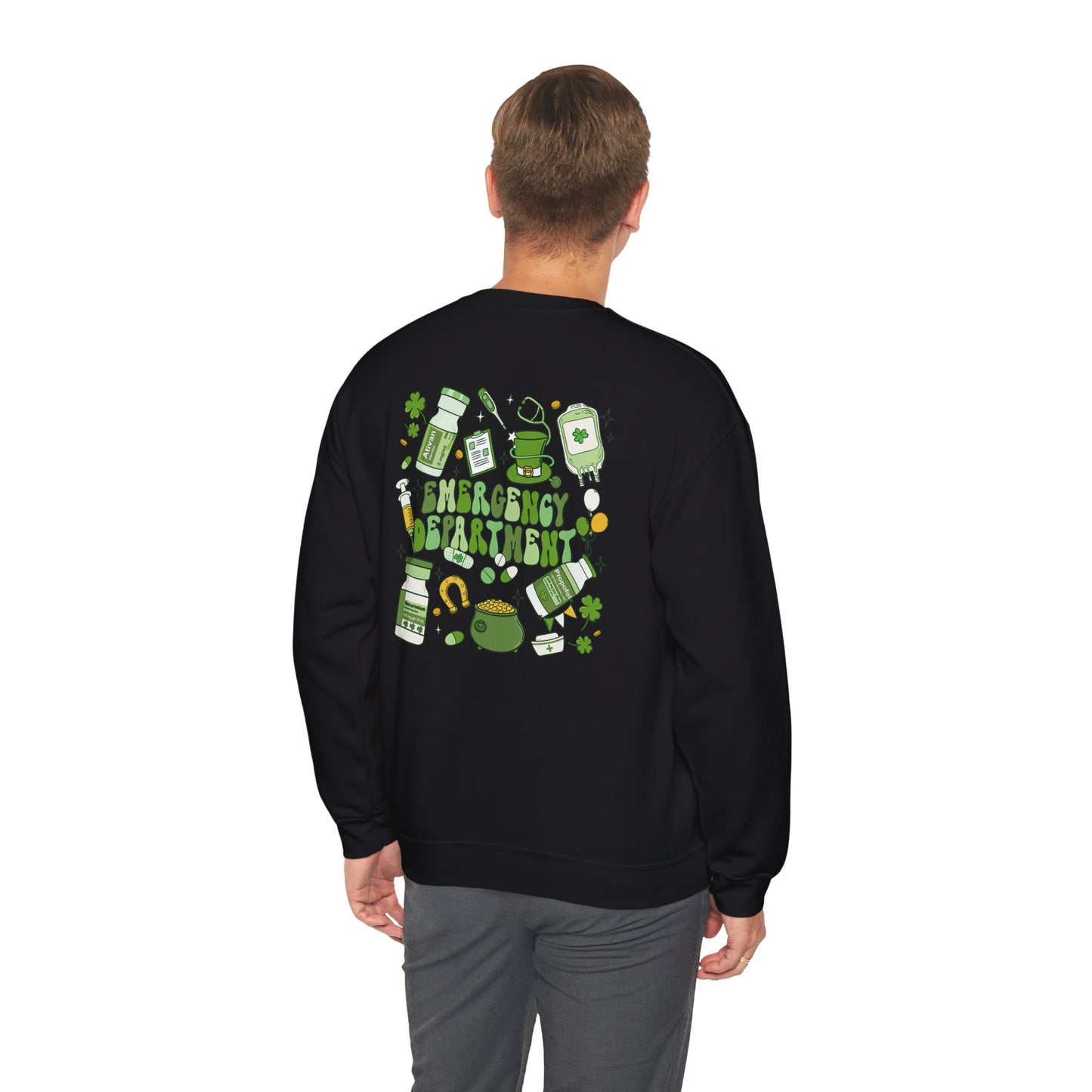 Emergency Department St. Patrick's Day Sweatshirt