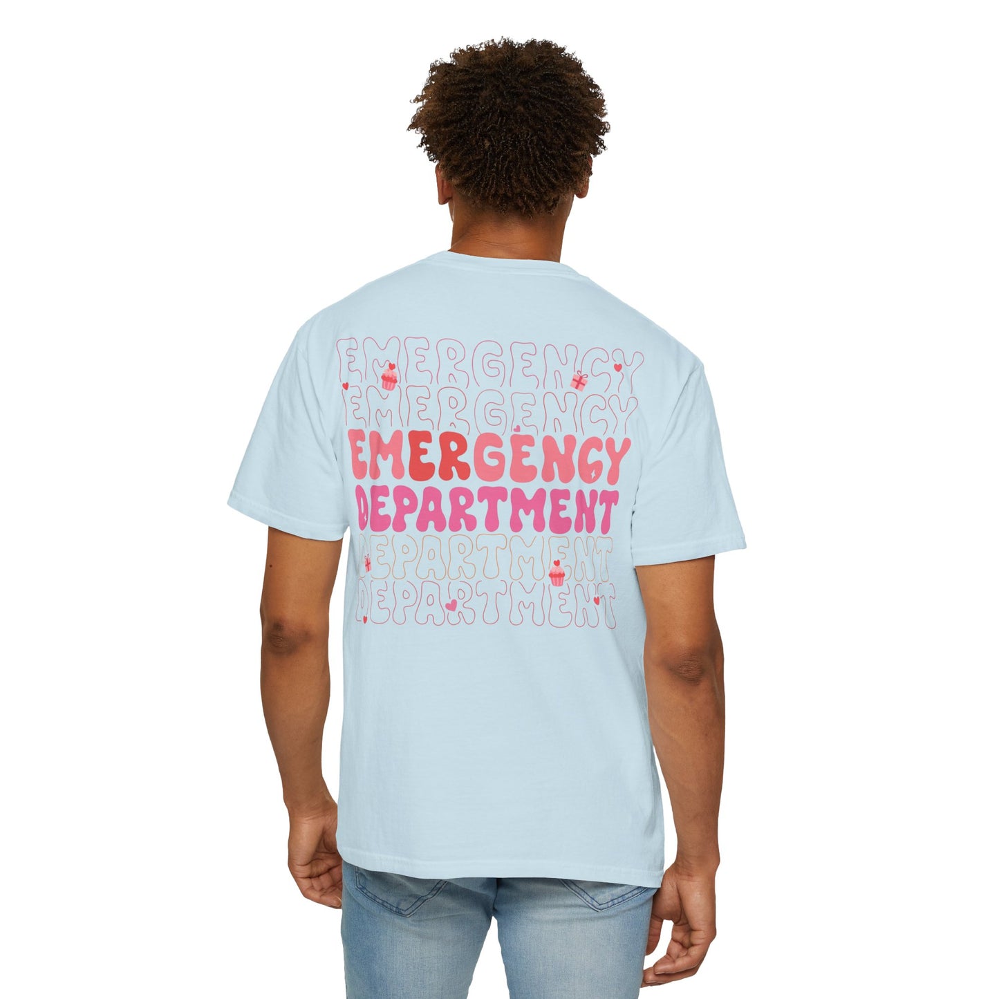 Pink Emergency Department Adult Shirt