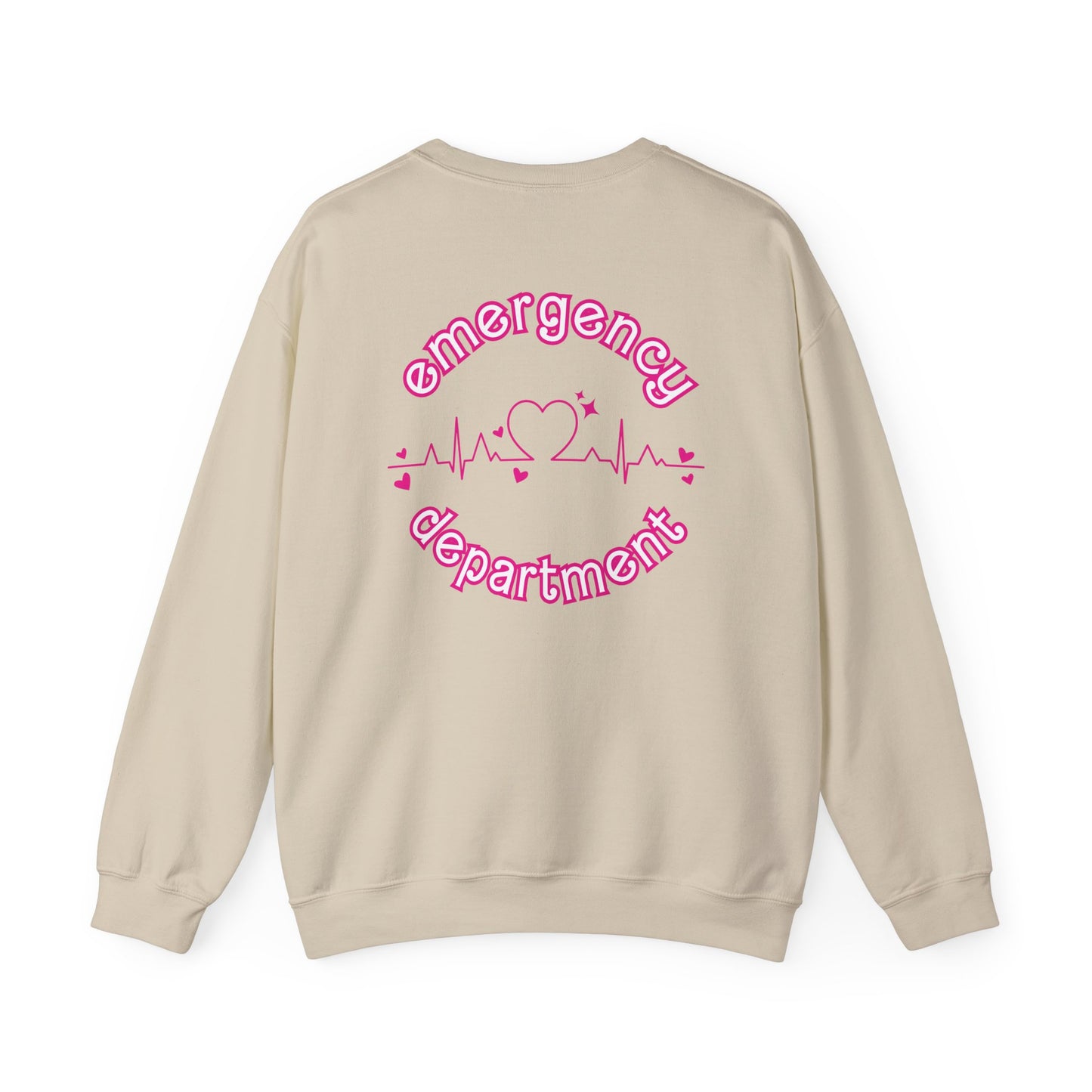 Pink Heartbeat ED Adult Sweatshirt