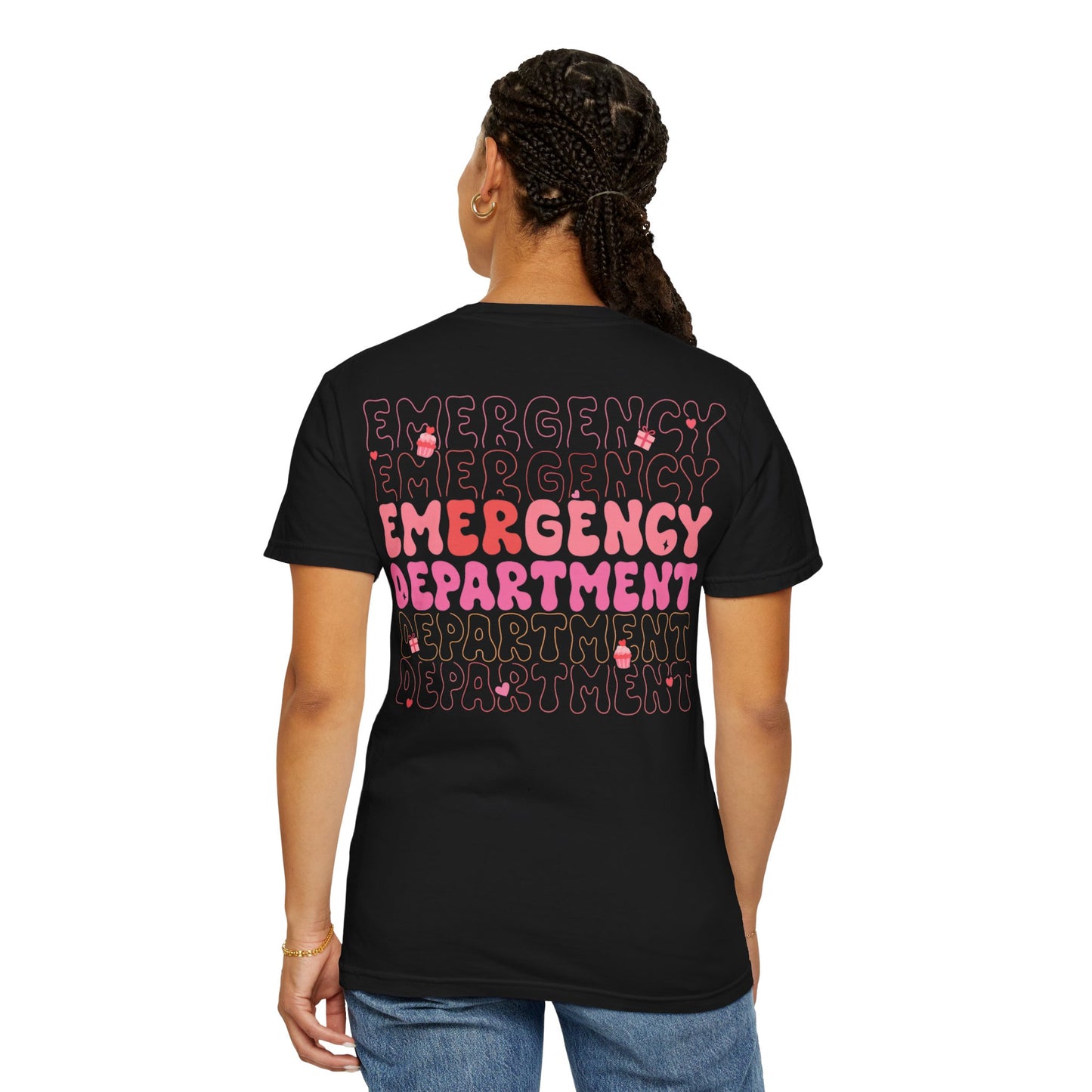 Pink Emergency Department Adult Shirt
