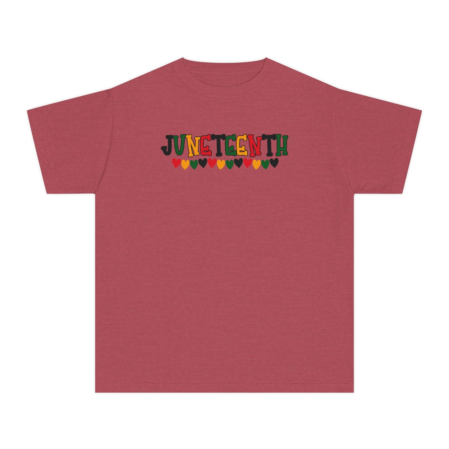 Juneteenth Hearts Youth Shirt