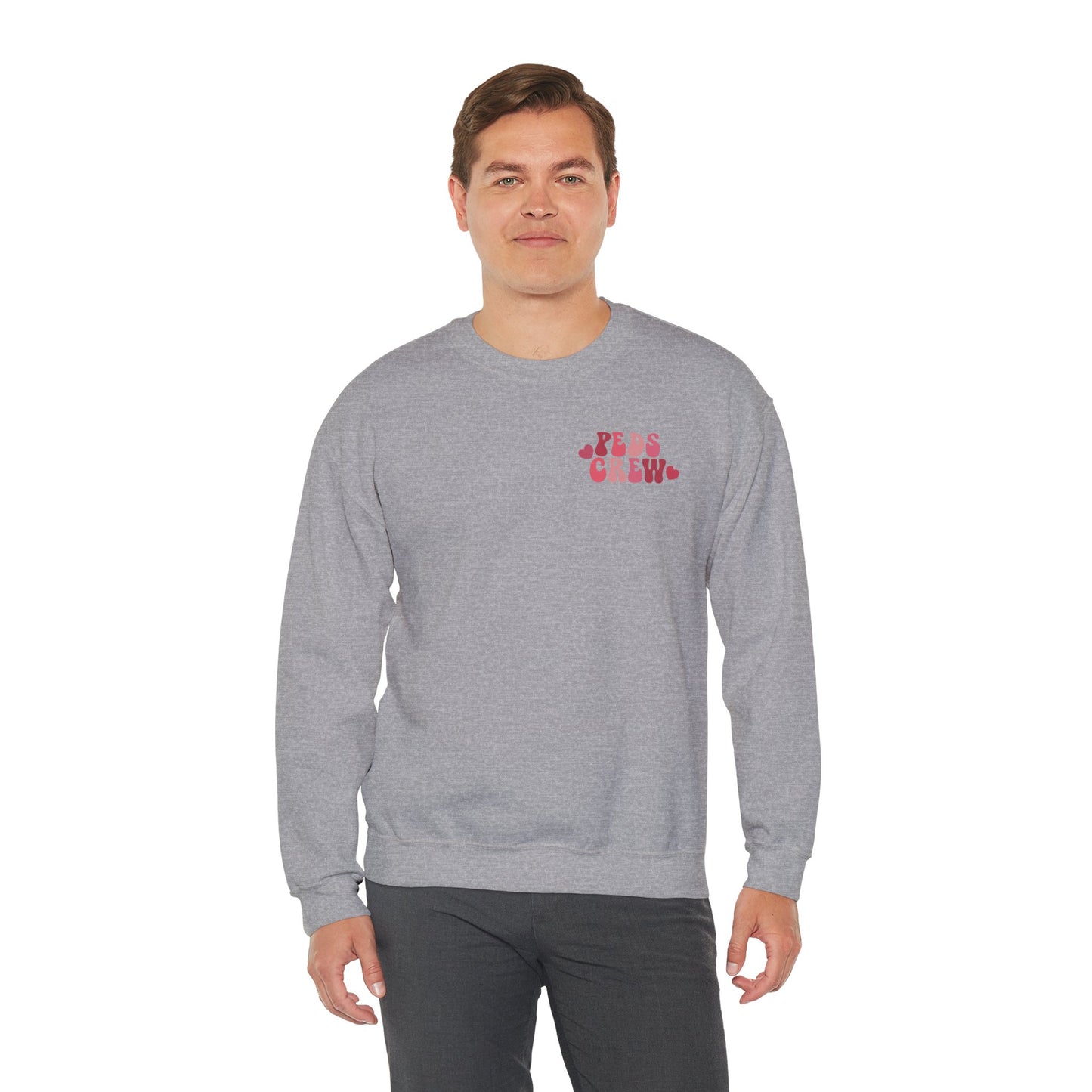 PEDS Crew Valentine's Day | Adult Sweatshirt