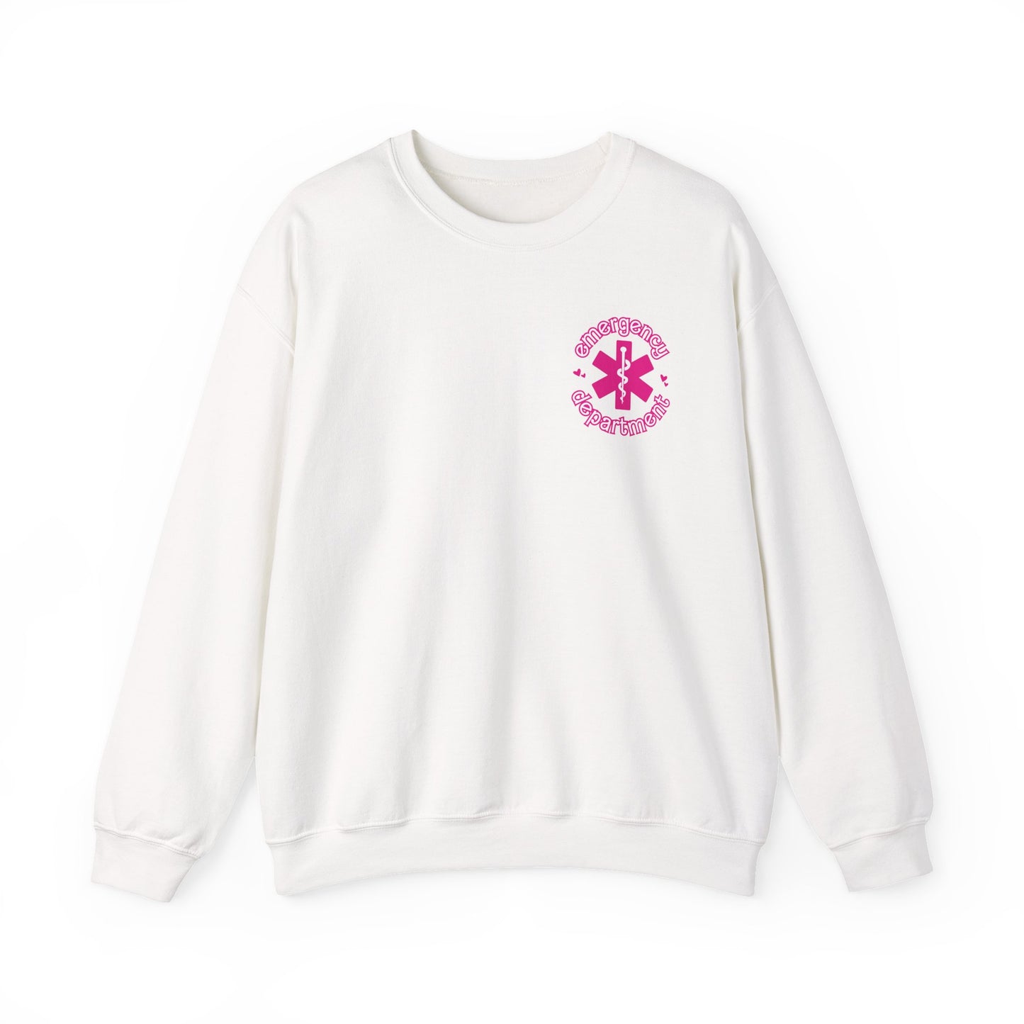 Pink Heartbeat ED Adult Sweatshirt