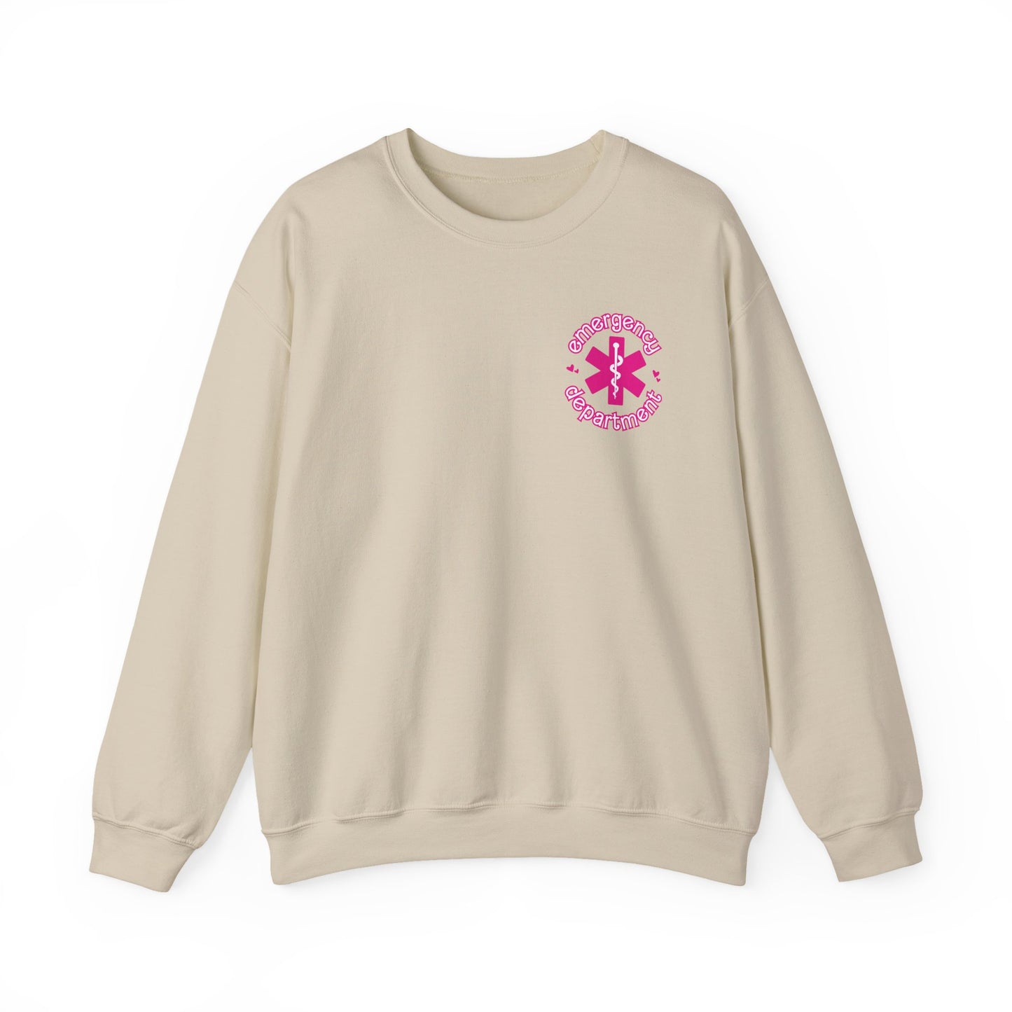 Pink Heartbeat ED Adult Sweatshirt