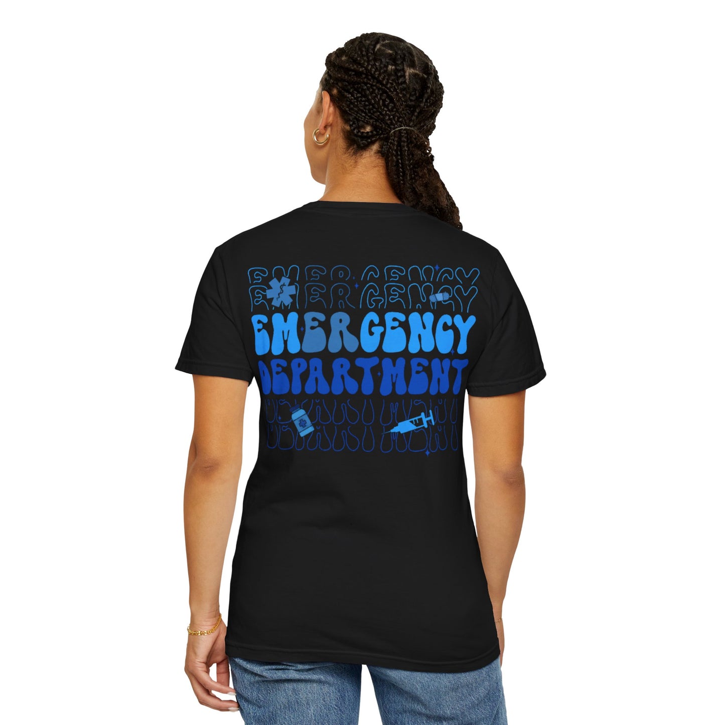 Blue Emergency Department Adult Shirt