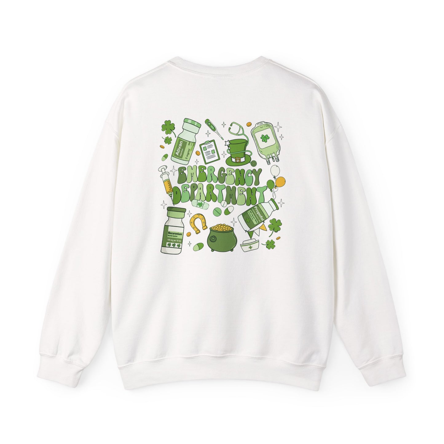 Emergency Department St. Patrick's Day Sweatshirt