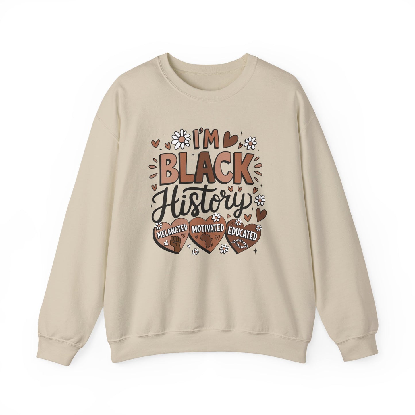 I Am Black History Adult Sweatshirt