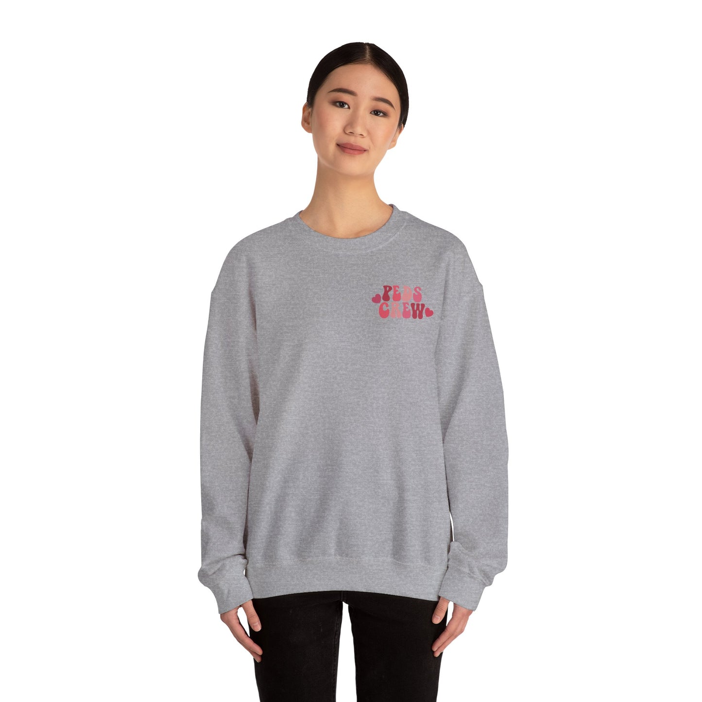 PEDS Crew Valentine's Day | Adult Sweatshirt