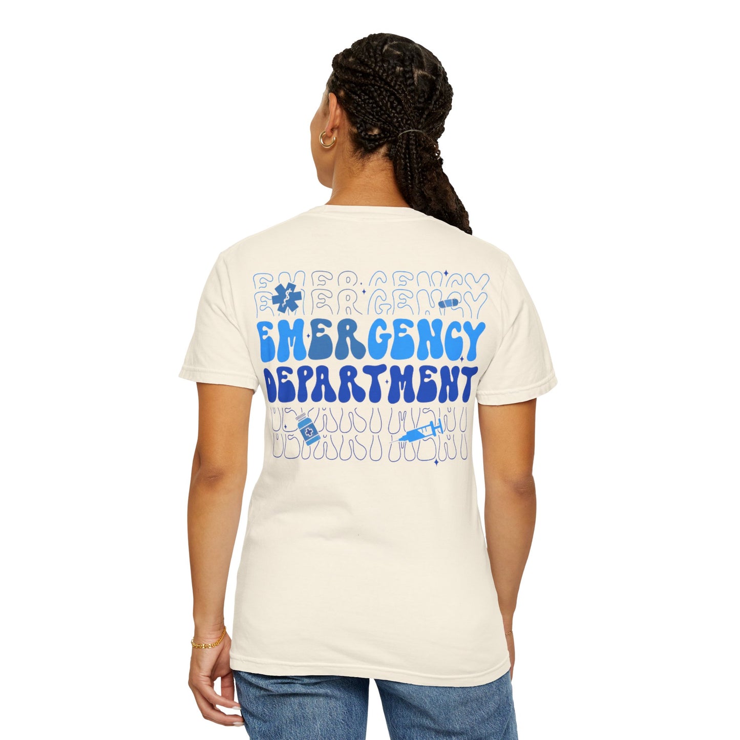 Blue Emergency Department Adult Shirt