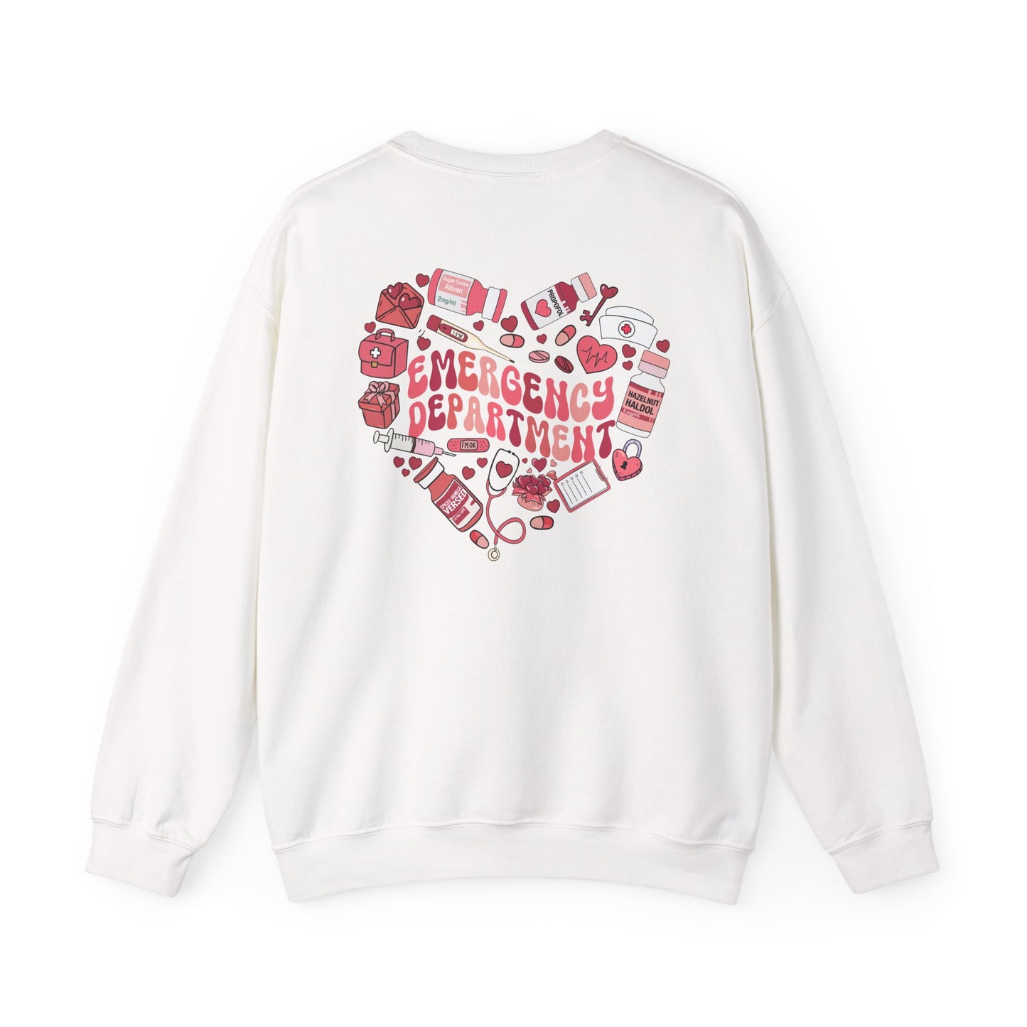 PEDS Crew Valentine's Day Sweatshirt