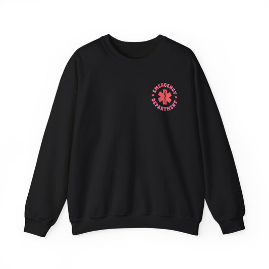 Pink Emergency Department | Adult Sweatshirt